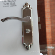 304 stainless steel grade lock for safes with plate with high security type door lock set /entery lock access